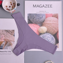 Load image into Gallery viewer, Lot de 3 Culottes Tanga Sans Couture
