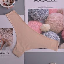 Load image into Gallery viewer, Lot de 3 Culottes Tanga Sans Couture