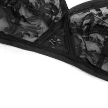 Load image into Gallery viewer, Unlined Soft Womens Bra Sexy Lace Bralette Minimizer Wireless Female Underwear Large Bosom Brassiere Plus Size Bra B C D E F Cup
