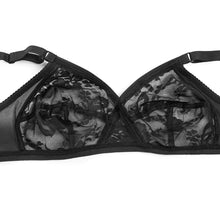 Load image into Gallery viewer, Unlined Soft Womens Bra Sexy Lace Bralette Minimizer Wireless Female Underwear Large Bosom Brassiere Plus Size Bra B C D E F Cup
