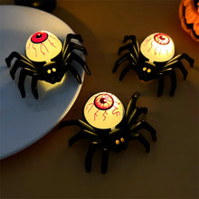 Load image into Gallery viewer, Bougies LED Araignées Halloween
