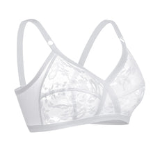 Load image into Gallery viewer, Unlined Soft Womens Bra Sexy Lace Bralette Minimizer Wireless Female Underwear Large Bosom Brassiere Plus Size Bra B C D E F Cup

