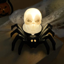 Load image into Gallery viewer, Bougies LED Araignées Halloween
