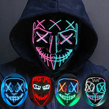 Load image into Gallery viewer, Masque LED Néon Halloween
