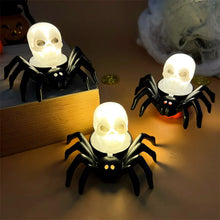 Load image into Gallery viewer, Bougies LED Araignées Halloween
