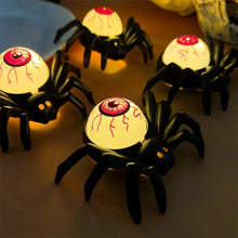 Load image into Gallery viewer, Bougies LED Araignées Halloween
