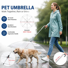 Load image into Gallery viewer, Parapluie Transparent pour Animaux
