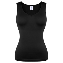 Load image into Gallery viewer, Womens Tummy Control Shapewear Tank Top with V Neck Seam-free Body Shaper Slimming Compression Tank Top
