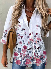 Load image into Gallery viewer, Chemise Grande Taille Manches Longues Décontractée

