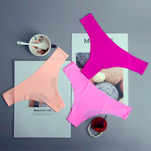 Load image into Gallery viewer, Lot de 3 Culottes Tanga Sans Couture
