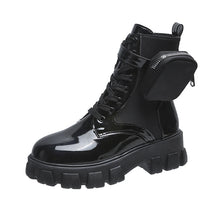 Load image into Gallery viewer, Bottes de Combat pour Femme avec Poche à Lacets
