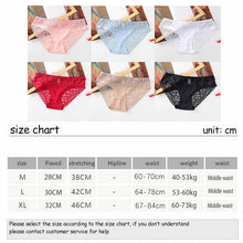 Load image into Gallery viewer, Ensemble 3 Culottes en Dentelle Transparente
