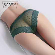 Load image into Gallery viewer, Culotte Mi-Taille Translucide Style Français
