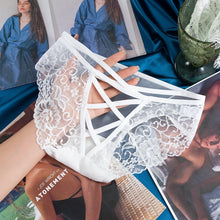 Load image into Gallery viewer, Culotte Lingerie Transparente Ajourée
