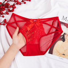 Load image into Gallery viewer, Culotte Lingerie Transparente Ajourée
