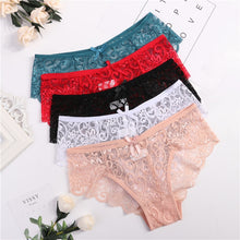 Load image into Gallery viewer, Culotte en Dentelle Transparente Douce
