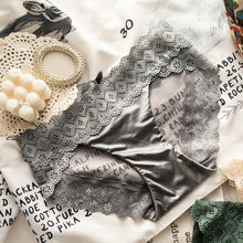 Load image into Gallery viewer, Culotte Mi-Taille Translucide Style Français
