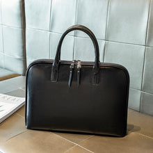 Load image into Gallery viewer, Sac à Main en Cuir Façon Crocodile avec Pochette Ordinateur

