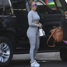 Load image into Gallery viewer, Ensemble Sport Crop Top et Legging Taille Haute

