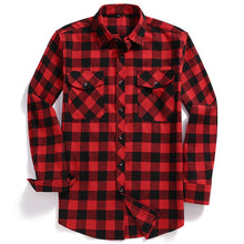 Load image into Gallery viewer, Chemise Boutonnée Manches Longues à Motifs pour Femme
