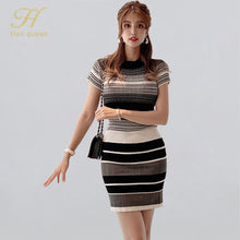 Load image into Gallery viewer, Robe Fourreau Taille Haute – Collection Automne

