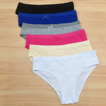 Load image into Gallery viewer, Lot de 6 Culottes en Coton pour Femme
