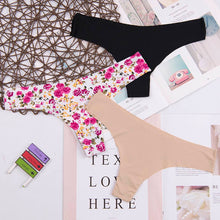 Load image into Gallery viewer, Lot de 3 Culottes Tanga Sans Couture
