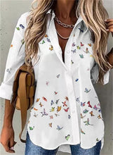 Load image into Gallery viewer, Chemise Grande Taille Manches Longues Décontractée
