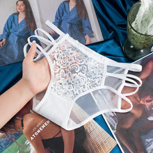 Load image into Gallery viewer, Culotte Lingerie Transparente Ajourée
