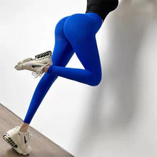 Load image into Gallery viewer, Legging Fitness Mince Uni pour Entraînement
