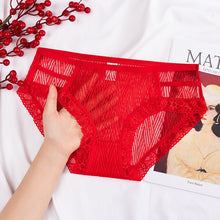 Load image into Gallery viewer, Culotte Lingerie Transparente Ajourée

