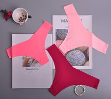 Load image into Gallery viewer, Lot de 3 Culottes Tanga Sans Couture
