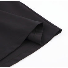 Load image into Gallery viewer, Robe Noire Manches Courtes pour Femme

