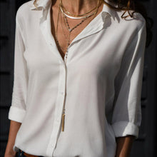 Load image into Gallery viewer, Blouse Chemise Manches Longues pour Femme – Bureau
