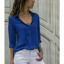 Load image into Gallery viewer, Blouse Chemise Manches Longues pour Femme – Bureau
