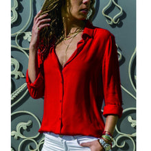 Load image into Gallery viewer, Blouse Chemise Manches Longues pour Femme – Bureau
