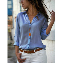 Load image into Gallery viewer, Blouse Chemise Manches Longues pour Femme – Bureau
