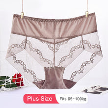 Load image into Gallery viewer, Culotte Transparente Grande Taille – Été
