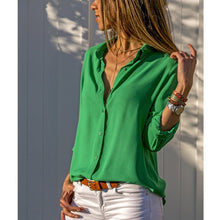 Load image into Gallery viewer, Blouse Chemise Manches Longues pour Femme – Bureau
