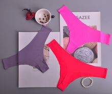 Load image into Gallery viewer, Lot de 3 Culottes Tanga Sans Couture
