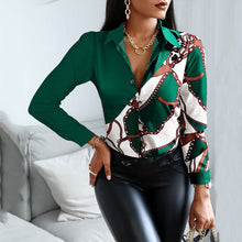 Load image into Gallery viewer, Chemise Élégante Boutonnée Manches Longues
