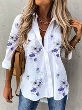 Load image into Gallery viewer, Chemise Grande Taille Manches Longues Décontractée
