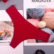 Load image into Gallery viewer, Lot de 3 Culottes Tanga Sans Couture

