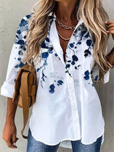 Load image into Gallery viewer, Chemise Grande Taille Manches Longues Décontractée
