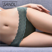 Load image into Gallery viewer, Culotte Mi-Taille Translucide Style Français
