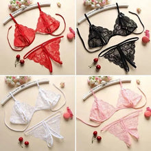 Load image into Gallery viewer, Ensemble Lingerie Dentelle Ajourée pour Femme
