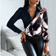 Load image into Gallery viewer, Chemise Élégante Boutonnée Manches Longues
