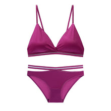 Load image into Gallery viewer, Ensemble Bralette et Culotte Style Bikini
